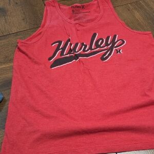 Hurley Bold Red Graphic Tank